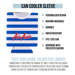 QPR 2015 Home Shirt - Personalised Drink Can Cooler