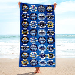 QPR - Football Legends - Microfibre Beach Towel - 150cm x 75cm