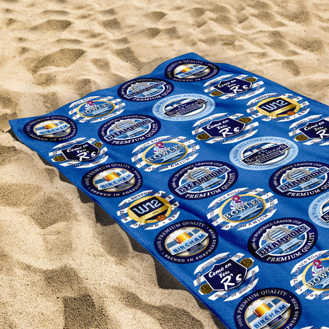 QPR - Football Legends - Microfibre Beach Towel - 150cm x 75cm