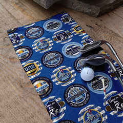 QPR - Football Legends - Retro Lightweight, Microfibre Golf Towel