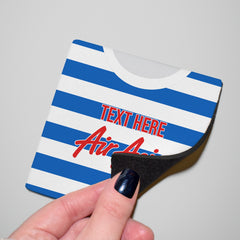 QPR 2015 Home Shirt - Personalised Drink Coaster - Square Or Circle