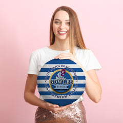 QPR BOWLES - Football Legends - Circle Cushion 14inch