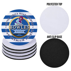 QPR BOWLES - Football Coaster - Square Or Circle