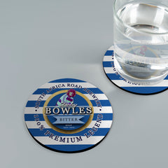 QPR BOWLES - Football Coaster - Square Or Circle