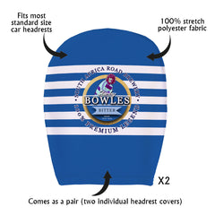 QPR BOWLES - Football Legends - Headrest Cover