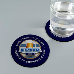 QPR Bircham - Football Coaster - Square Or Circle