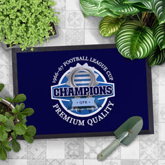 The Hoops CHAMPIONS  - Football Legends - Door Mat -60cm X 40cm