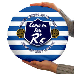 The Hoops Rs - Football Legends - Circle Cushion 14inch