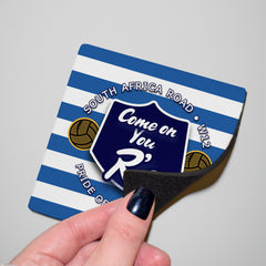 The Hoops Rs - Football Coaster - Square Or Circle