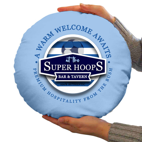 The Hoops SUPER HOOPS - Football Legends - Circle Cushion 14inch