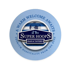 The Hoops SUPER HOOPS - Football Coaster - Square Or Circle