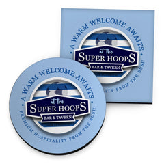 The Hoops SUPER HOOPS - Football Coaster - Square Or Circle
