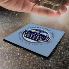 The Hoops SUPER HOOPS - Football Coaster - Square Or Circle