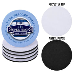 The Hoops SUPER HOOPS - Football Coaster - Square Or Circle