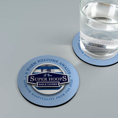 The Hoops SUPER HOOPS - Football Coaster - Square Or Circle