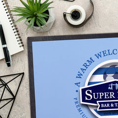 The Hoops SUPER HOOPS  - Football Legends - Door Mat -60cm X 40cm