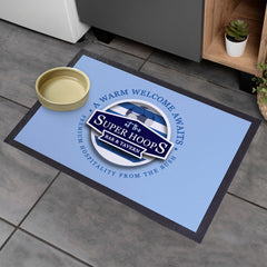 The Hoops SUPER HOOPS  - Football Legends - Door Mat -60cm X 40cm