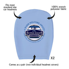 The Hoops SUPER HOOPS - Football Legends - Headrest Cover