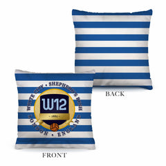 The Hoops W12 BMG_PRINT300 10inch Cushion V3 - Cushion - 10inch