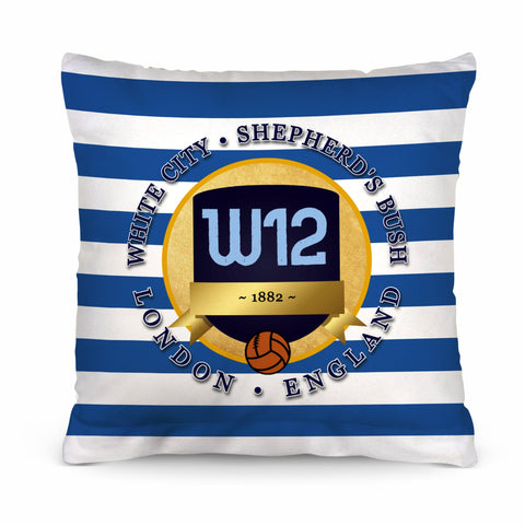 The Hoops W12 BMG_PRINT300 10inch Cushion V3 - Cushion - 10inch