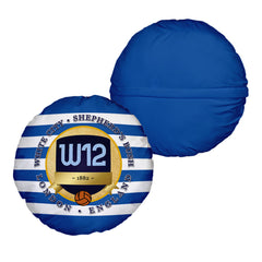 The Hoops W12 - Football Legends - Circle Cushion 14inch