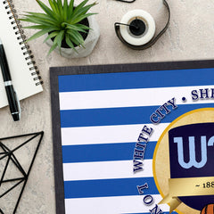 The Hoops W12  - Football Legends - Door Mat -60cm X 40cm