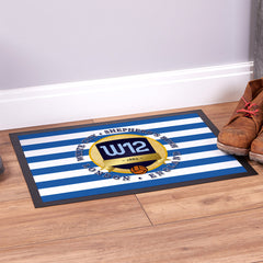 The Hoops W12  - Football Legends - Door Mat -60cm X 40cm
