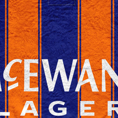 Rangers - 1993 Away Shirt - Personalised Retro Fleece Blanket