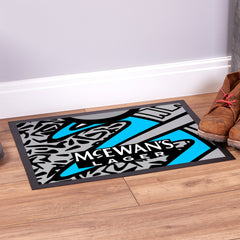 Rangers 1995 Goalkeeper Shirt - Personalised Retro Door Mat - 60cm x 40cm