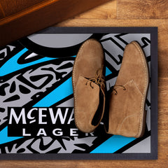 Rangers 1995 Goalkeeper Shirt - Personalised Retro Door Mat - 60cm x 40cm