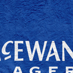 Rangers - 1996 Home Shirt - Personalised Retro Fleece Blanket