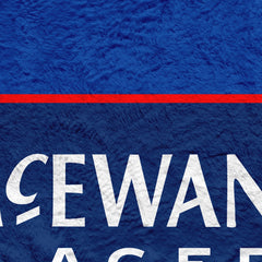 Rangers - 1998 Home Shirt - Personalised Retro Fleece Blanket