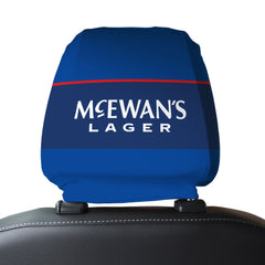 Rangers 1998 Home - Retro Football Shirt - Pack of 2 - Car Seat Headrest Covers
