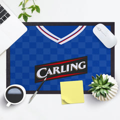 Rangers 2009 Home Shirt - Personalised Retro Door Mat - 60cm x 40cm