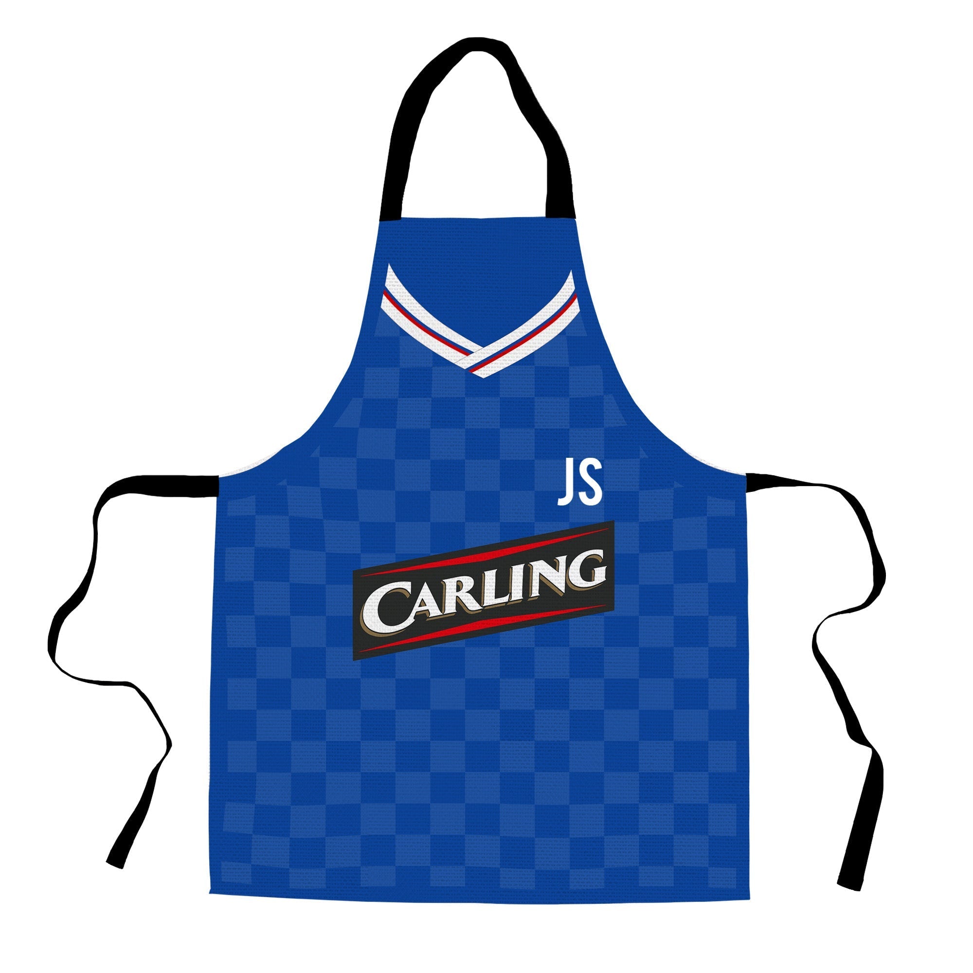 Rangers - 2009 - Home Shirt - Personalised Retro Football Adults Apron