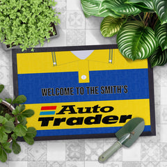 Reading 1992 Away Shirt - Personalised Retro Door Mat - 60cm x 40cm