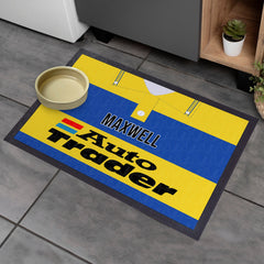 Reading 1992 Away Shirt - Personalised Retro Door Mat - 60cm x 40cm