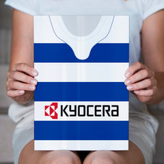Personalised Reading - 2006 Home Shirt - A4 Metal Sign Plaque 