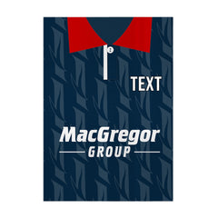 Ross County 1995 Home Shirt - A4 Personalised Metal Sign Plaque