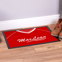 Ross County 2000 Away Shirt - Personalised Retro Door Mat - 60cm x 40cm