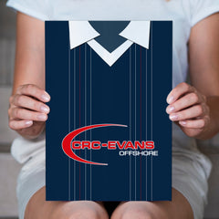 Ross County 2015 Home Shirt - A4 Personalised Metal Sign Plaque 