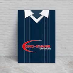 Ross County 2015 Home Shirt - A4 Personalised Metal Sign Plaque 