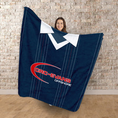 Ross County Retro - 2015 Home - Personalised Retro Fleece Blanket 150cm X 150cm