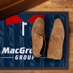 Ross County 1995 Home Shirt - Personalised Retro Door Mat - 60cm x 40cm