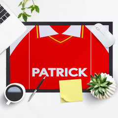 Rotherham 1984 Home Shirt - Personalised Retro Door Mat - 60cm x 40cm