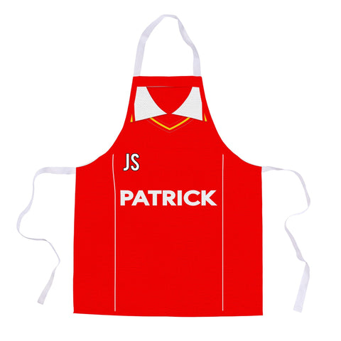 Rotherham - 1984 Home Shirt - Personalised Retro Football Adults Apron