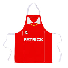 Rotherham - 1984 Home Shirt - Personalised Retro Football Adults Apron