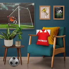 Rotherham - 1984 Home Shirt - Personalised Retro Shirt Cushion