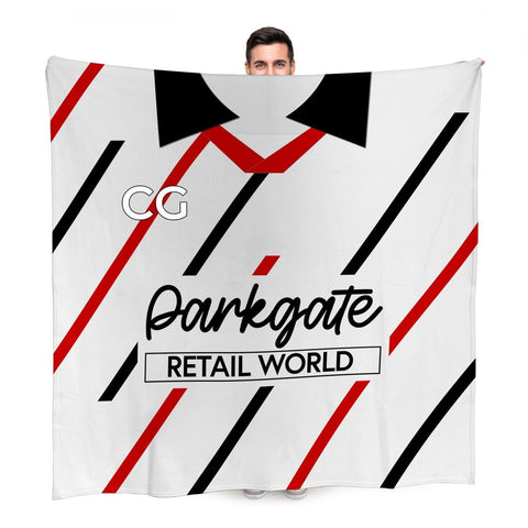 Rotherham  - 1994 Away Shirt - Personalised Retro Fleece Blanket