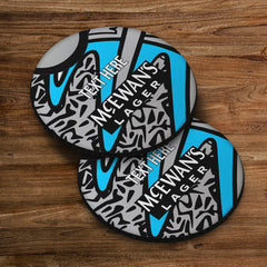 Rangers 1995 Goalkeeper Shirt - Personalised Drink Coaster - Square Or Circle